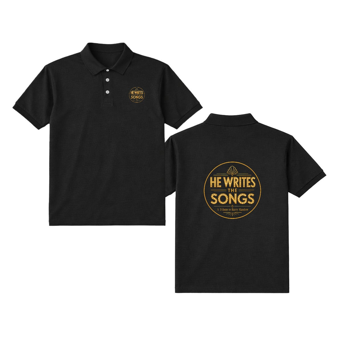 Unisex Polo Jersey Sport Shirt Printed in USA|GildanG8800 DTF Double-Sided
